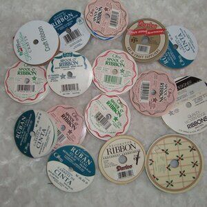 Fabric Ribbon Lot of 16